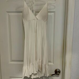 White cotton dress